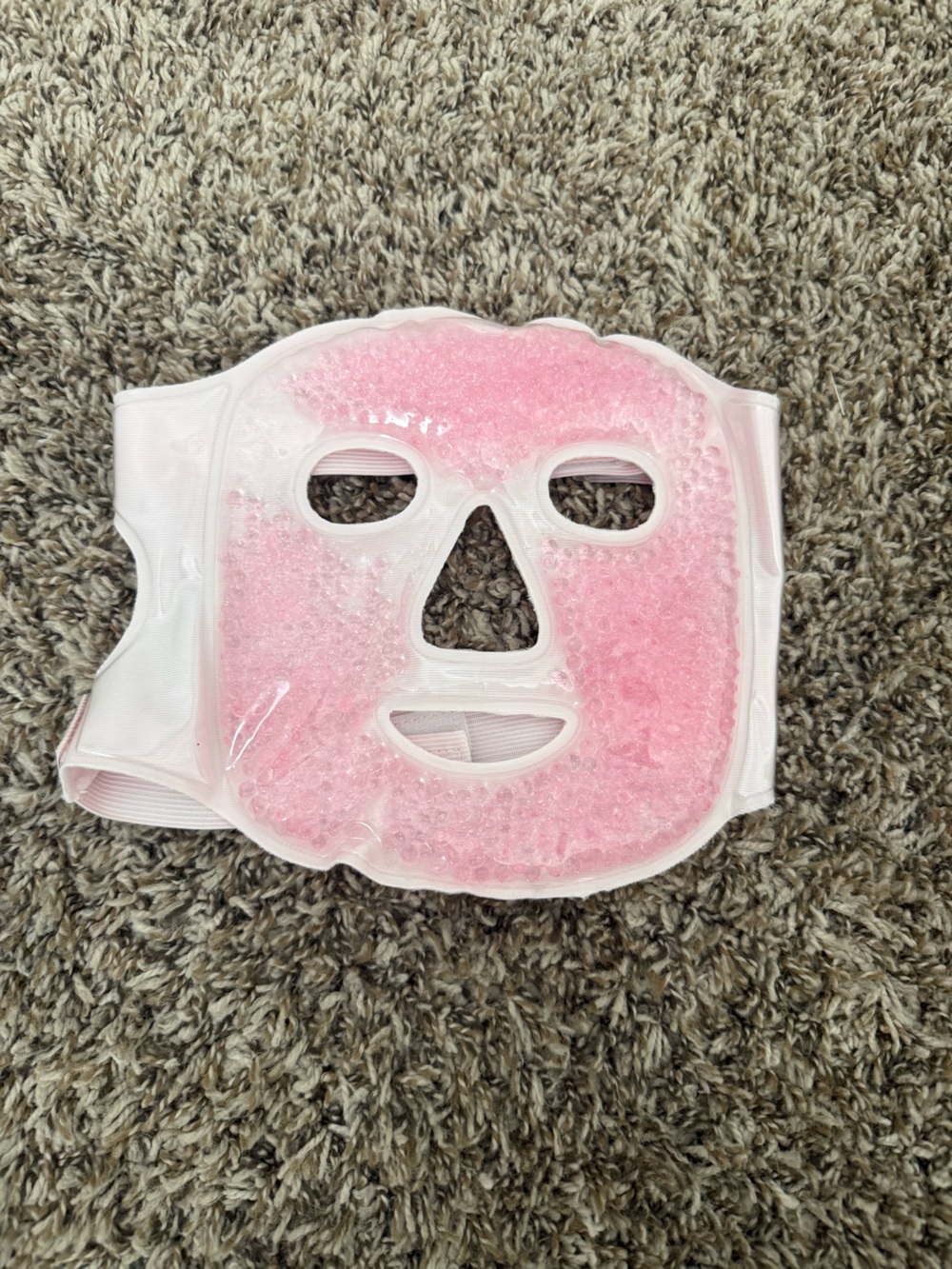 reusable gel beads cooling mask